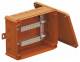 OBO Bettermann 7205770 OBO T250ED 4x24AD cable junction box for functional maintenance, pastel orange 