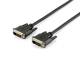 Equip DVI cable DVI (24 +1) -> DVI (24 +1) M / M 5.00m black