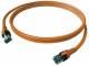 ZVK CP1OOAOAO0050 EasyLan KupferPatchkab DualBoot Kat 6A geschirmt orange 05,0m