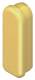 Niedax KRSK60 KU end cap yellow 60x20mm plastic PE