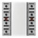 Jung A5072TSM KNX push-button module, 2-gang Standard