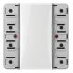Jung CD5074TSM KNX push-button module, standard 4-fold