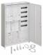 Hager ZB33SET25LK Komplettschrank univ.Z 2 ZP BKE-I APZ VT5 H=1100mm 3-feld