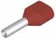 Weidmüller ferrule 1.5 mm ² red, H1, 5/16 ZH R SV