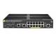 HP Switch 1000Mbit, 12xTP, 2xTP/(SFP/SFP+-Slot), 2930F-12G-POE+-2G/2SFP+,