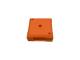 ALLNET Brick'R'knowledge Kunststoffschale 1x1 orange oben und unten 10er Pack