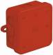 OBO Bettermann 2000059 A 8 HF RO junction box, 75x75x36 PE red 