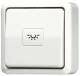 Jung 631A AP pushbutton 1 NO, 631 A, white