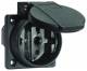 Bals 71089 SCHUKO-Anbausteckdose Gr 16A 3P 230V IP54