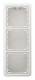 Jung CD583AW Surface mounting box 3-way with frame, CD 583 A white