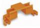 WAGO 243-112 Mounting Adapter, orange for 4 slots