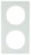 Berker 10122209 Rahmen 2fach R.3 Glas polarweiß