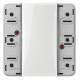 JUNG CD5073TSM KNX push-button module, standard 3-gang