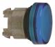 Schneider Electric ZB4BV063 Schneider Leuchtmelder blau Kalotte glatt nur für LED Metall D22mm