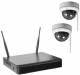 INDEXA WR100 SET D2 WLAN-Überwachungskameraset mit 2 Kameras,NVR und App 26606