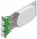 ZVK EasyLan LVSB06SCD09 Spleiß-Einschubm 3HE 7TE 6xSC-Duplex APC E09/125 OS2
