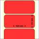 OEM-Factory Labels - Transfer 102 x 148mm, perm., K76, RED