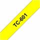 Brother P-touch TC601 Label Tape - 12 mm Width x 8 m Length - Rectangle - Yellow