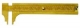 MIB Messzeuge 01007002 Brass - Knopfmaß - vernier 1/10 +1 / 40,6 cm ( 16 inch )