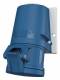Mennekes 1342 16A4P 9H230V wall socket TwinCONTACT IP44