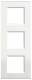 Legrand LNA4802M3BI BTicino Light frame, white 3x2-modulig