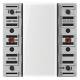 JUNG A5091TSEM KNX push sensor, 1-gang Extension module Universal