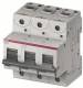 ABB S803C-B32 Hochl.-Sicherungsautomat, 32A, B,415VAC=Icu 25kA, 3P
