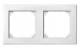 Merten 462219 M-SMART-Rahmen 2fach polarweiß