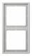 Jung LS982LG Rahmen 2fach LS/FD-design lichtgrau