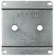 Busch Jaeger 2CKA001716A0042 BJ mounting plate AP Einzelger. 2609WS, ocean Accessories
