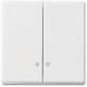 Busch Jaeger 2CKA001731A3996 BJ 2505 K-914 rocker alpine white Busch-balance SI for switches/buttons
