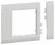 Hager GR0800A7035 Rahmenblende modular ZS 55 OT 80 hfr lichtgrau