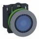 Schneider Electric XB5FW36M5C0 Schneider Leuchtdrucktaster, kompl, Kunststoff, tastend, blau, 30mm