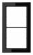 Jung FD982SW Rahmen 2fach FD-design schwarz
