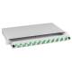 LWL-Patchpanel Spleisbox,48,3 cm ( 19 Zoll ), 24xE2000®/APC, 9/125um,