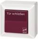 Eff Eff Fritz Fuss 1316-10------00 EFF Unterbrechertaster AP mit Beschriftung ´TÜRE SCHLIESSEN´