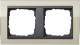 GIRA 0212778 Rahmen 2f klar sand Event für anthrazit