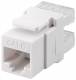 Goobay 95740 CAT 6 KeyStone RJ45 Jack, UTP ungeschirmt, 250 MHz - Anschluß: LSA