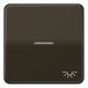 Jung CD590KO5LBR Rocker light symbol , brown for illuminated pushbutton