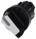 Siemens 3SU10022BC600AA0 toggle switch, illuminated 22mm round black and white