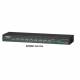 BlackBox KV9008A ServSwitch EC, PS/2 Server und -Konsole, 8-Port