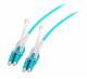 LWL-2-Faser-Patchk. 5mtr.LC-LC, 50/125um,OM3, Uniboot, AD=3mm,