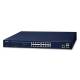 PLANET 16-Port Layer 2 Managed Gigabit Ethernet Switch +