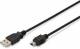Digitus AK-300108-030-S ASSMANN USB 2.0 Kabel Typ A-mini B (5pin) 3.0m USB 2.0 sw.