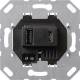 GIRA 236900 USB-Spannungsversorgung 2f Typ A/C Einsatz