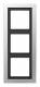 Jung ALD2983 Rahmen 3fach LS/FD-design Aluminium