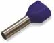 WAGO 216-545 ferrule 2x2,5qmm, 12mm Twin blue