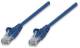 INTELLINET 326018 Netzwerkkabel, Cat5e, U/UTP CCA, Cat5e-kompatibel, RJ45-Stecker/RJ45-Stecker, 20,0 m, blau