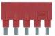 Harting Han ES Press plug-in bridge 1x5 red lengthwise 16A pack of 5 09330009833