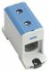Hager K240AN connection terminal for aluminum and copper cables, 35mm²-240mm², blue